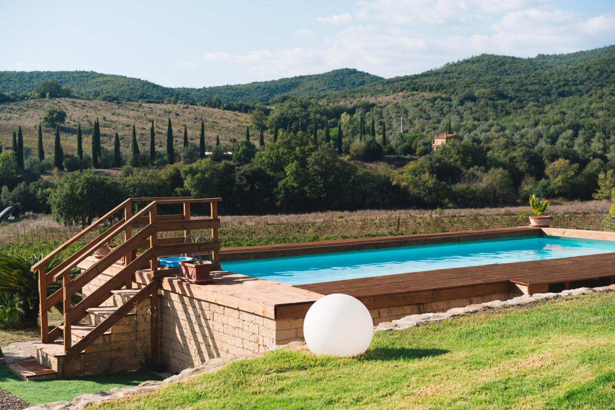 Agriturismo Podere Ristella - Wine&Food Montemassi Extérieur photo